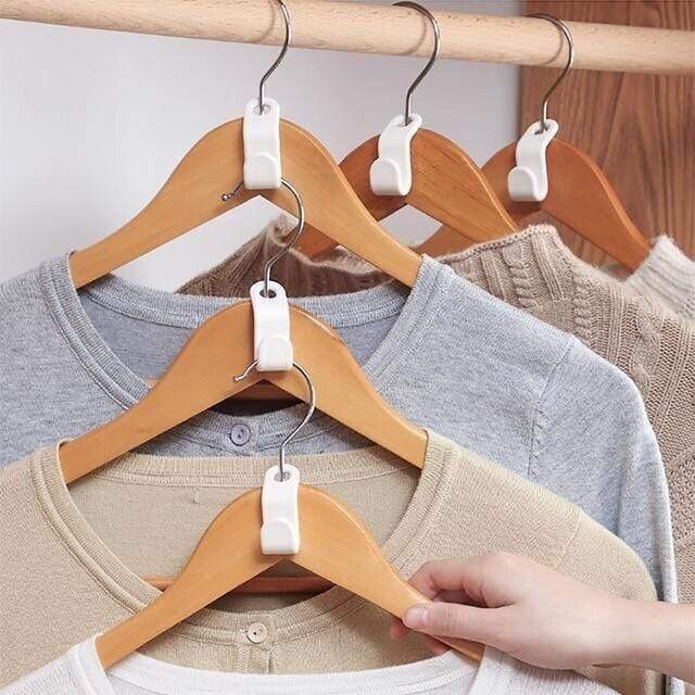 (SUMMER HOT SALE) Space-Saving Clothes Hanger Connector Hooks