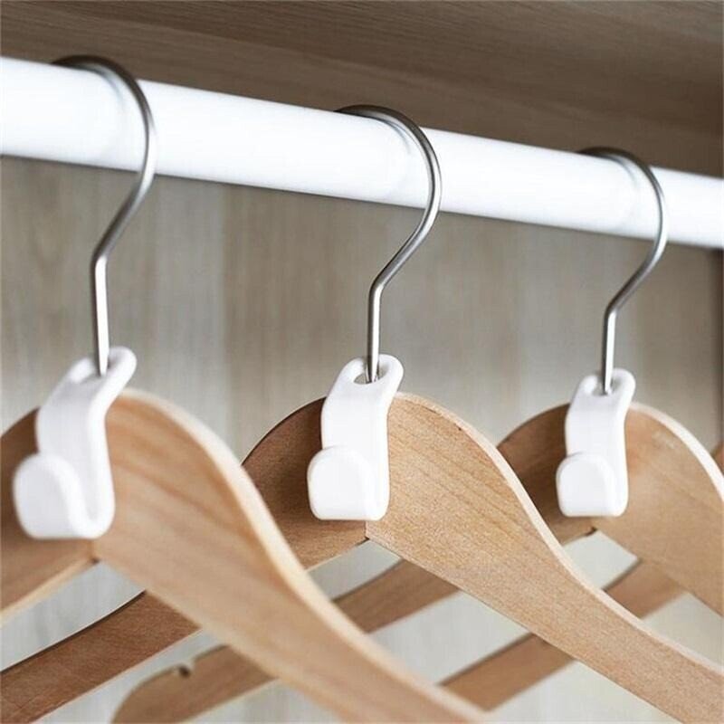 (SUMMER HOT SALE) Space-Saving Clothes Hanger Connector Hooks